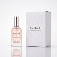 Flacon de parfum unique 30ml 100ml, flacons en verre plats avec emballage boîte, flacon de parfum de luxe, flacon de cologne