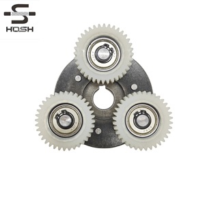 HOSH Electric Bicycle Motor Gear 36T Nylon Hub Mounted Rear <b>Wheel</b> Drive <b>Brushed</b> Motor MS28-38-57E - Product Image 4