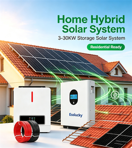 Système d'irrigation solaire agricole 10KW 20KW 30KW 50KW Panneaux Photovoltaïques Générateur à Batterie au Lithium Stock UE - Product Image 6