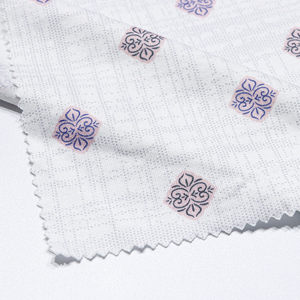 Tela Estampada de Mezcla de Algodón CVC Ivan Textile, 160-170G, Tejido de Punto Interlock Elástico de Doble Cara para Moda Femenina - Product Image 3