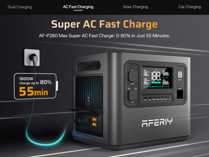 AF-P280-B Expandable Battery 4 Times 2048Wh Lfepo4 <b>Solar</b> Power Station Outdoor <b>Generators</b> Vice Packs Storage System AF-P280-B Po - Product Image 6