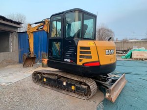 SANY SY55C Excavatrice d'occasion en bon état Excavatrice sur chenilles 5-8 tonnes Peu de temps d'utilisation Prix compétitif Les caractéristiques comprennent la pompe à moteur - Product Image 3
