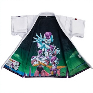 Kimono de Jiu Jitsu Brasileño de 550 GSM, 100% Algodón, para Entrenamiento y Competencia, Personalizado para Adultos - Product Image 4