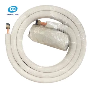 12000btu 18000btu climatiseur tuyau en cuivre isolé blanc Pe tuyaux en cuivre pour AC