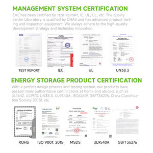 Neue 2026 EU-Lagerbestände 8000 Zyklen LFP 314AH prismatische Zellen Lithium-Ionen-Batterien MB31 3.2V Lithium-Ionen LiFePO4 Batterie für Solarsysteme - Product Image 5
