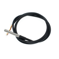DS18B20 1M 2M 3M capteur de température sonde de température paquet en acier inoxydable câble étanche
