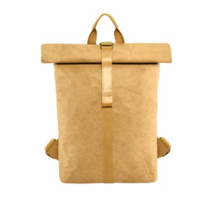Wholesale Custom Logo PPB048 German Washable Kraft Paper Promotion Gifts Laptop Backpack Men Women Laptop Backpack in Stock