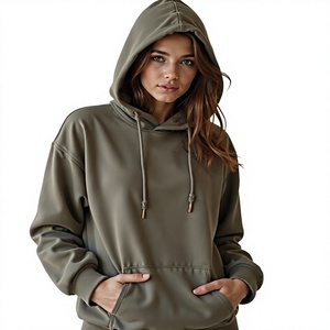 Novedad 2026: Sudadera con capucha de algodón 100% para mujer, de invierno, a la moda, gruesa, versátil, de manga larga y corte holgado. - Product Image 3