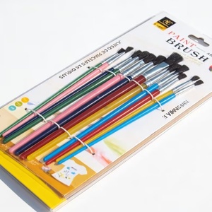 Kit de Arte para el Aula Escolar, Materiales de Dibujo para la Educación Artística Infantil, Lápices de Colores, Pincel Negro, Juego de Pinceles para Suministros de Arte - Product Image 2