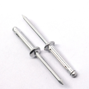 Rivet aveugle en aluminium à tête dôme pliable en trois parties, étanche, type lanterne - Product Image 2