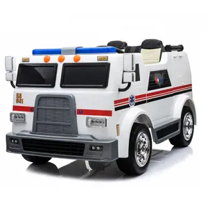 2019 niños ambulancia en los niños del coche de rc electrónicos del coche de la batería 12V