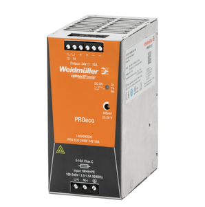 Weidmuller 24V PRO ECO 120W 24V 5A 1469480000 Weidmueller Switch-Mode Đơn Vị Cung <span class=keywords><strong>C</strong></span>ấp Điện - Product Image 3