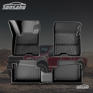 Tapetes de Piso Híbridos TPE SONSANG, Ajuste Personalizado, Antideslizantes, Resistentes, para Todo Clima, para Camioneta Ford Maverick 2026, Alfombras para Auto - Product Image 5