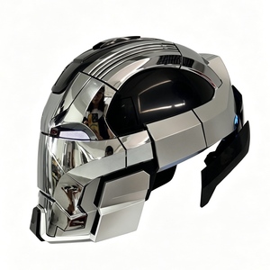 Mirror Finish <strong>Ironman</strong> <strong>Helmet</strong> with Jarvis Greetings English Commands - Product Image 3