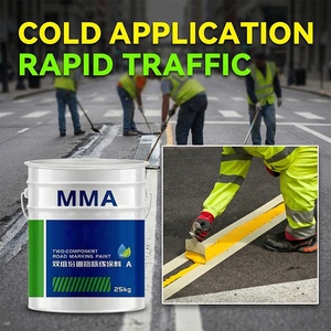 <span class=keywords><strong>Peinture</strong></span> de marquage routier en résine acrylique en plastique froide liquide à base de solvant <span class=keywords><strong>blanc</strong></span> jaune et de <span class=keywords><strong>couleur</strong></span> personnalisée - Product Image 2