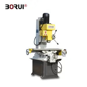 ZX50C Small Cheap Drilling Milling Tapping Drill Press Milling Machine Vertical Competitive Price 400*230*380 800x240mm 115-1750