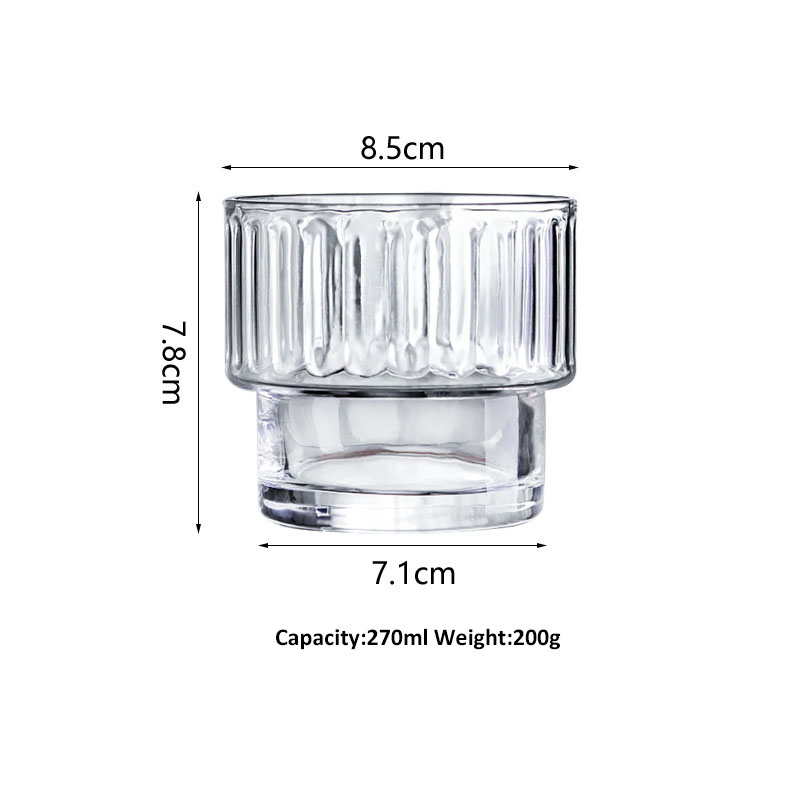 Clear Latte cup