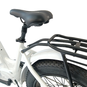 Sepeda Listrik QUEENE 48V500 Moonlight White dengan Rangka Aluminium Alloy, Model Step Thru - Product Image 5