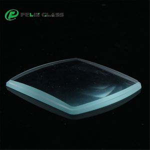 Verre trempé transparent incurvé sur mesure de 7 mm d'épaisseur pour lentilles optiques, écrans incurvés, usage médical et industriel - Product Image 3