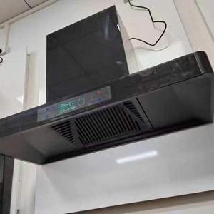 Hotte aspirante intelligente à double extraction supérieure et latérale, grande puissance d'aspiration, nettoyage automatique, détection de fuite de gaz, commande vocale, vente en gros - Product Image 1