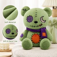맞춤형 할로윈 좀비 곰 인형 OEM ODM - 무시무시한 봉제인형 도매, 휴일 프로모션용, 소량 주문 가능