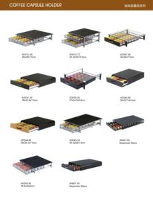 <span class=keywords><strong>Support</strong></span> de rangement rotatif à 360° pour capsules de café Nespresso Original, 40 capsules, tour en fil métallique, <span class=keywords><strong>support</strong></span> de cuisine - Product Image 4