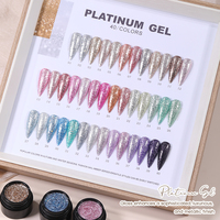 Kit de vernis à ongles professionnel en gel platine 15ml, sans HEMA, sans TPO, végétalien, liquide magnétique, qualité salon, pour manucure française DIY de créateur