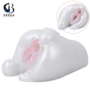 Copa de Masturbación Masculina Vibrante G6216, Masturbador Vaginal con Diseño de Cerdo Blanco de Fantasía, Juguete Sexual, Copa de Masturbación Suave y Firme, Venta al por Mayor - Product Image 2