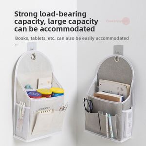 Bolsa de Almacenamiento Colgante de Tela para Dormitorio Estudiantil, Montable en Puerta y Pared, Diseño Creativo - Product Image 3
