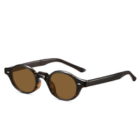 Lunettes de soleil ovales polarisées unisexes en acétate gris, monture intégrale, confortables et luxueuses, avec personnalisation du logo CL 8669