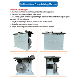 Bán tự động niêm phong nhãn Applicator Máy tính để bàn điện Sticker dán nhãn máy cho góc phẳng hộp phẳng - Product Image 5