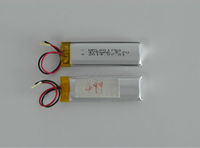 Batterie lithium-ion solide 3,7 V 200 mAh, cellule souple rechargeable LiCoO2 avec cathode, 300 cycles, pour l'électronique grand public