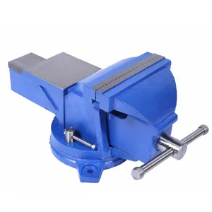 3-12 Inch Double Swivel Rotating Bench Vices Body Rotates 360 Pipe Vise for Clamping Fixing Equipment Home or Industrial Use