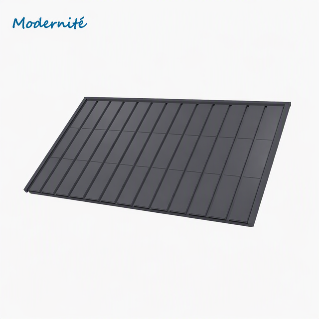 High-Efficiency Solar Roof Tile CdTe Thin-Film Double-Glass PV Module New BIPV Building Materials to Replace Crystalline Silicon