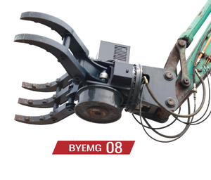 Accessoires d'excavatrice : Grappin forestier rotatif à 360°, grappin hydraulique multifonctionnel pour bois et déchiqueteuse - Product Image 1