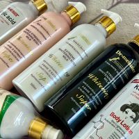 Lotion corporelle hydratante et éclaircissante 500 ml, unifie le teint, corrige les taches brunes, blanchit la peau noire, nourrissante au glutathion