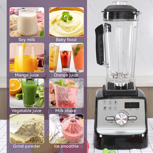 Appareil de cuisine, mixeur de comptoir 2,0 L, pour écraser la glace, les légumes, les fruits, les jus, les soupes, les smoothies - Product Image 6