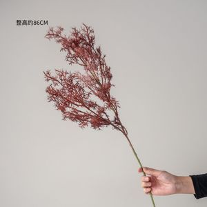 86cm Single Stem Artificial Smoketree Multi-color <b>Silk</b> Smoke Bush Realistic Floral <b>Arrangement</b> Accessories - Product Image 5