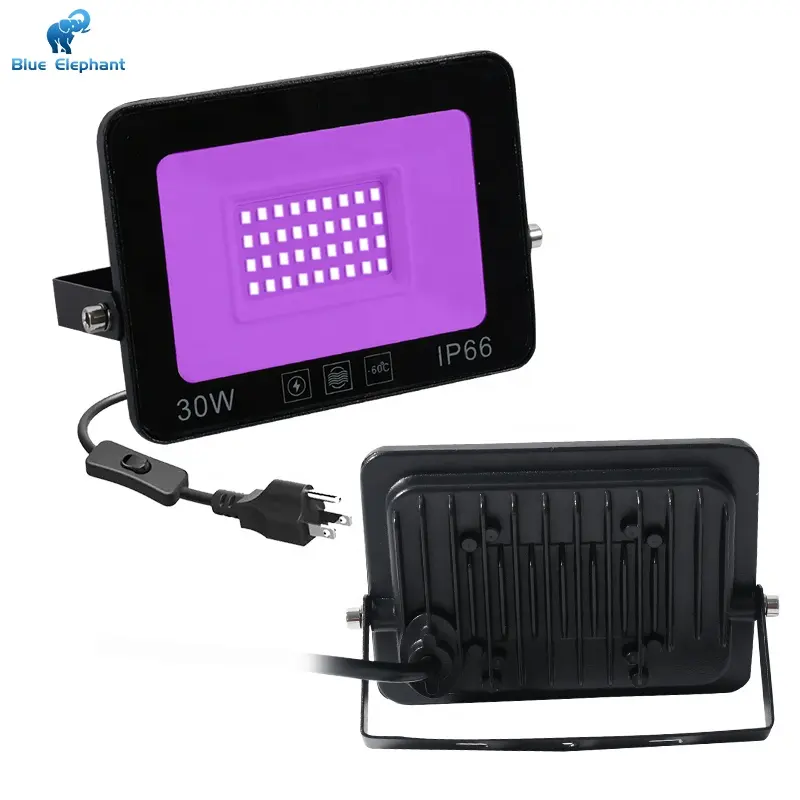 Hoge Kwaliteit Uv Led Schijnwerper Ip65 Waterdicht 50W Achtergrondverlichting Podium Black Lights Led Zwart Licht