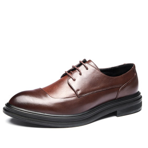 Nouvelles Chaussures Décontractées en Cuir Véritable pour Hommes, Style Automne 2026, Respirantes et Désodorisantes, Idéales pour le Bureau et la Carrière - Product Image 5
