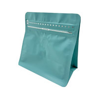 Pochette personnalisée à fermeture éclair à fond plat alimentaire Noix Thé Café Sac d'emballage Pochette debout