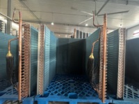 Système de pompe à chaleur air-eau à économie d'énergie pour eau chaude sanitaire à circulation à température normale pour usine et salle de sport