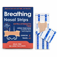 Bandes nasales extra-fortes à forte adhérence, dilatateur nasal professionnel, soulagement du nez bouché et des éternuements, choix nocturne, nouveauté