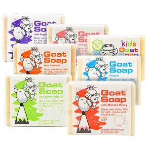 Australian original tumeric goat milk body soap with shea butter melt and pour soap base organic for baby and whole family
