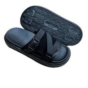 Claquettes en <span class=keywords><strong>feutre</strong></span> pour hommes, d'été, d'extérieur, antidérapantes, respirantes, à bout ouvert, à plateforme, à <span class=keywords><strong>semelle</strong></span> épaisse, décontractées, légères, vente en gros - Product Image 4