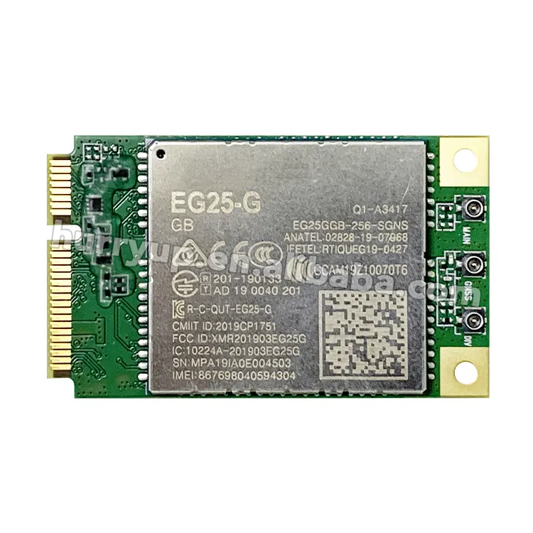 EG25-G Mini Pcie EG25 EC25 Với Khe Cắm Thẻ Sim 4G LTE CAT4 Module