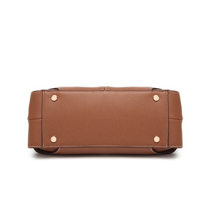 <span class=keywords><strong>Sacs</strong></span> à main pour femmes haut de gamme en cuir véritable, sac bandoulière Polen, sac à main décontracté en cuir de vachette pour femmes - Product Image 6