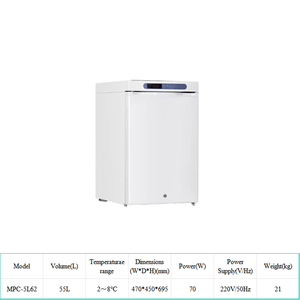 45 ~ 105L 2-8 ℃ Pantalla LED de puerta sólida personalizable Refrigeradores <span class=keywords><strong>muy</strong></span> pequeños Mini <span class=keywords><strong>nevera</strong></span> Frigoríficos y congeladores de 20 litros - Product Image 6