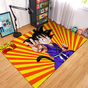 Dessin animé anime Dragon Ball salon tapis maison chambre créatif plein lit bord tapis salle de jeu décoratif tapis de sol - Product Image 1