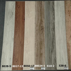 Suelo SPC de núcleo rígido, compuesto de piedra y plástico, resistente al agua, diseño moderno y liso, resistente al desgaste, con diseño gráfico. - Product Image 6